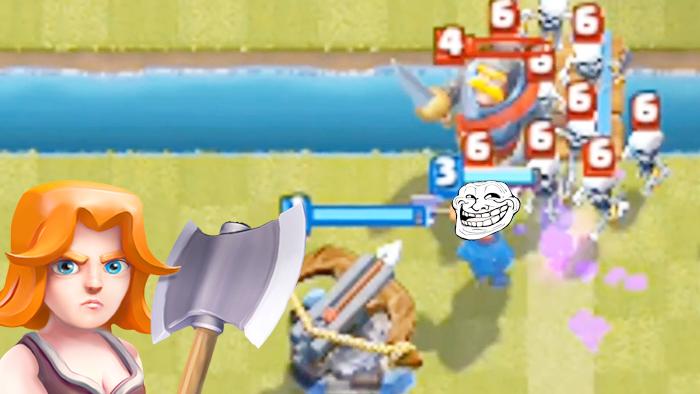 别人家的女武神和你家的女武神！《皇室战争》搞笑时刻集锦