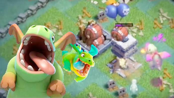 没有比这只飞龙宝宝更犀利的MVP了！《部落冲突》搞笑时刻集锦