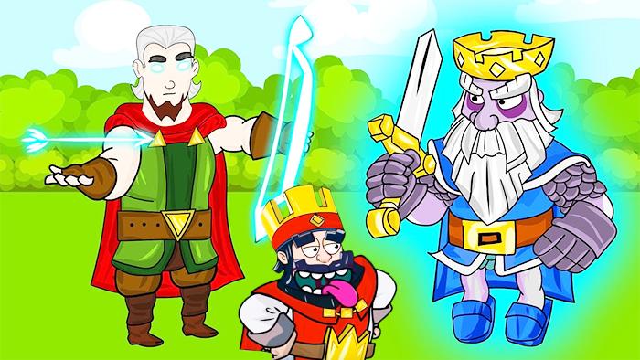 《皇室战争》趣味动画之神箭游侠VS皇家幽灵