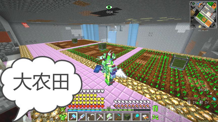 我的世界美丽新世界140：大农夫，星星种田