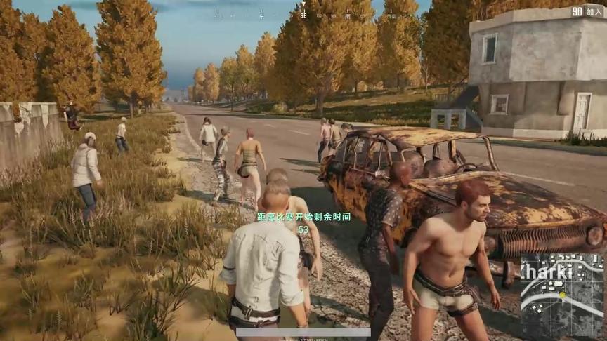 绝地求生 教会大家如何快速的落地成盒