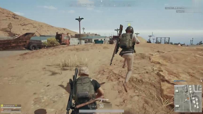 绝地求生 双排遇到小哥哥心里会多紧张你知道吗