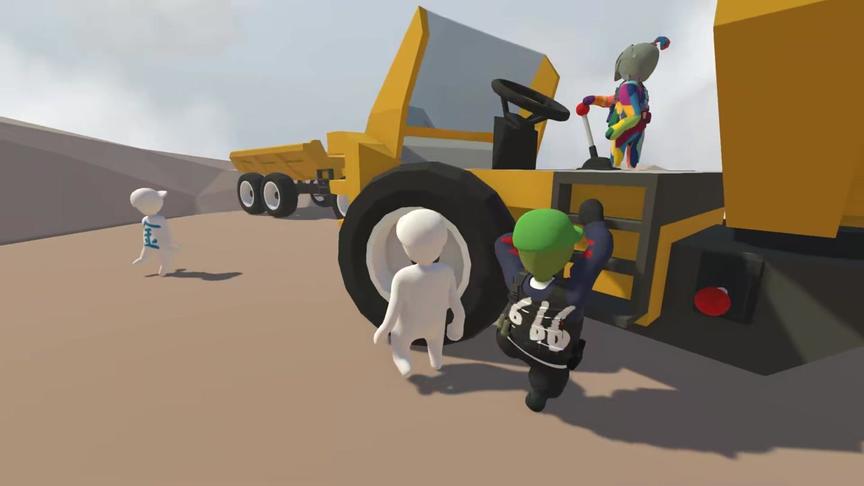 人类一败涂地 当你遇到了智障队友结果会发生什么