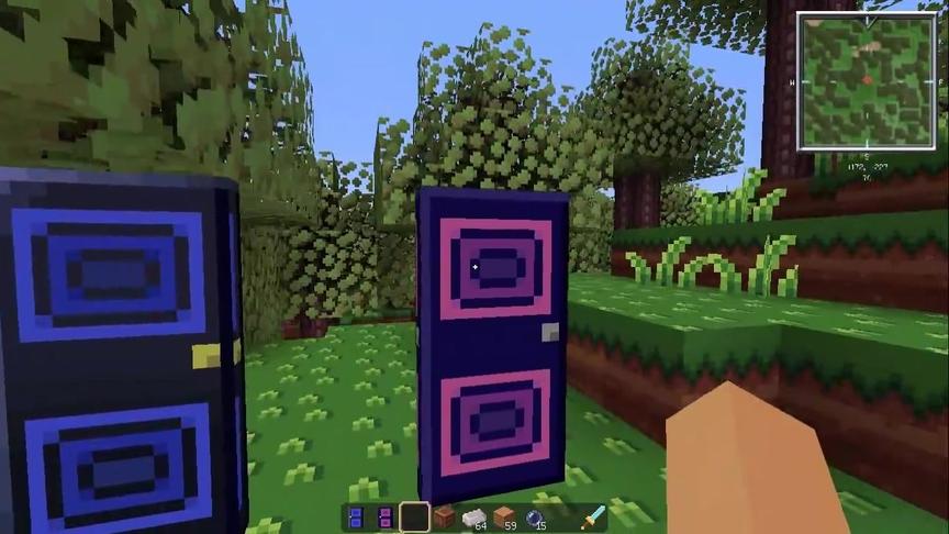 大海解说 我的世界 多啦a梦机器猫 超时空传送门