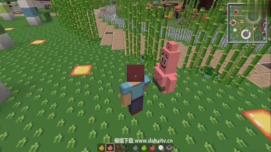 大海解说 我的世界 海绵宝宝的欢乐假期