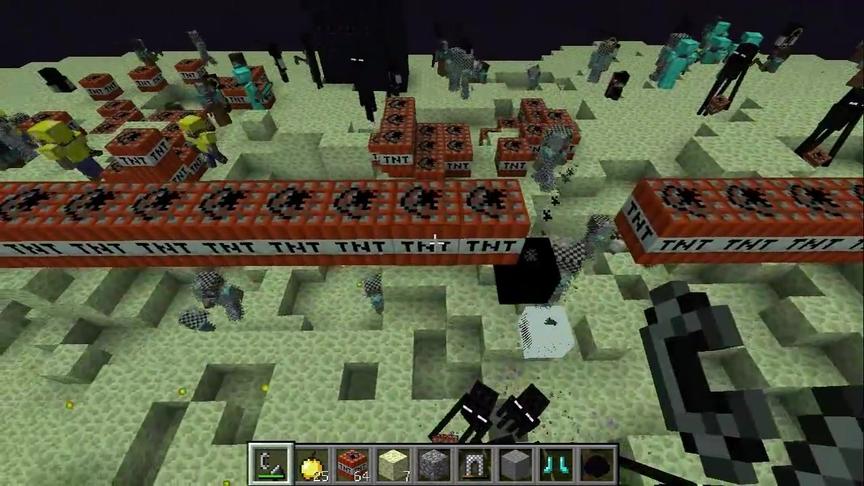 大海解说 我的世界我是僵尸第9集 末影之地屠城屠龙记