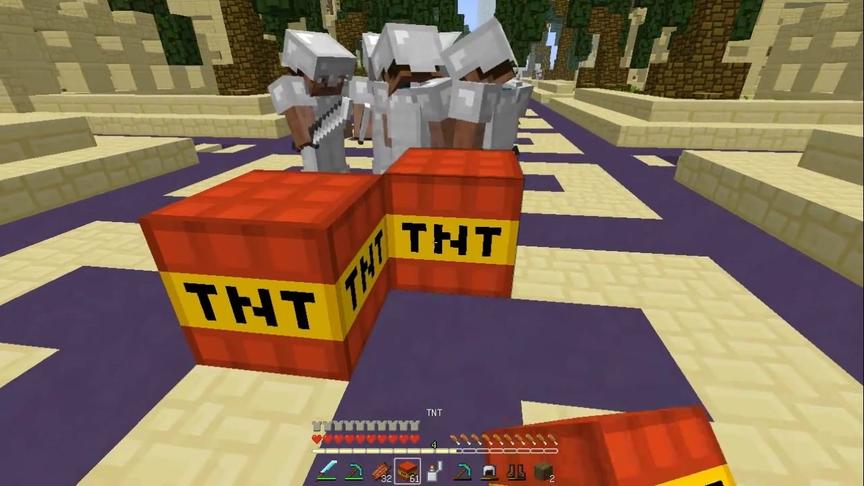 大海解说 我的世界我是僵尸第20集 金字塔盗墓挖钻石