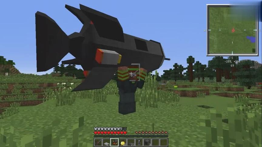 大海解说 我的世界 星系模组第6期 飞向小行星带