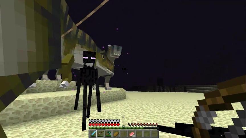 大海解说 我的世界钻石大陆Ep20 末影恐龙基地