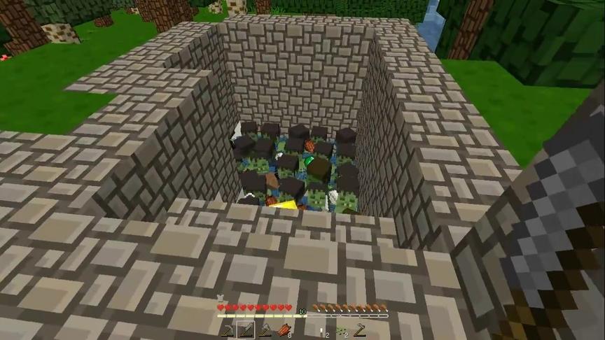 大海解说 我的世界我是僵尸第4集 僵尸的饲养场