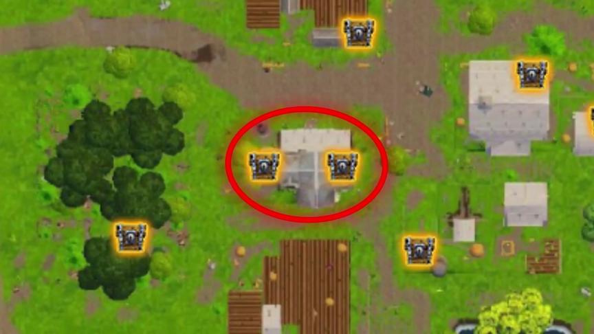 堡垒日记07：致命领域宝箱任务宝典 没想到这里居然有这么多宝箱