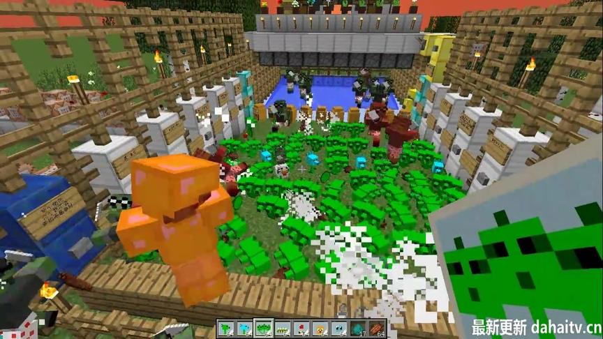 大海解说 我的世界 植物大战僵尸 读报僵尸篇