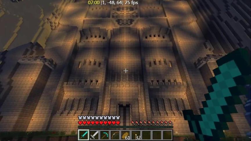 大海解说 我的世界 史蒂夫7壮士魔戒黄金宝藏战争