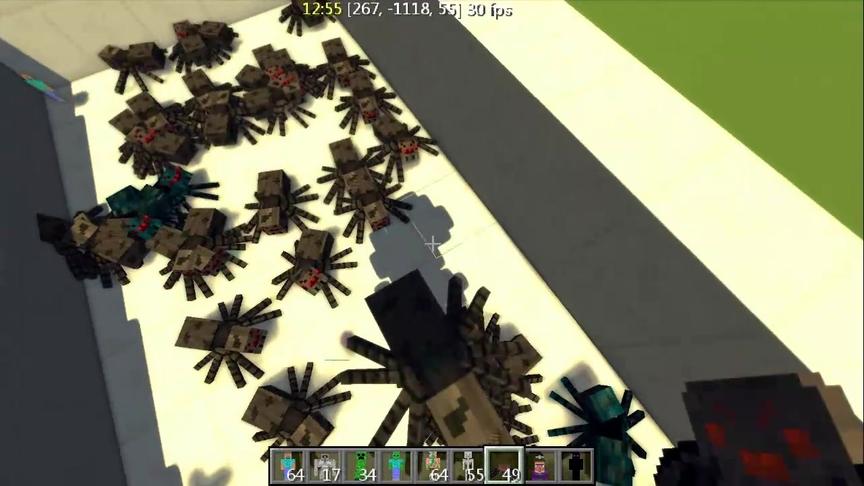 大海解说 我的世界 迷你史蒂夫模组大乱斗