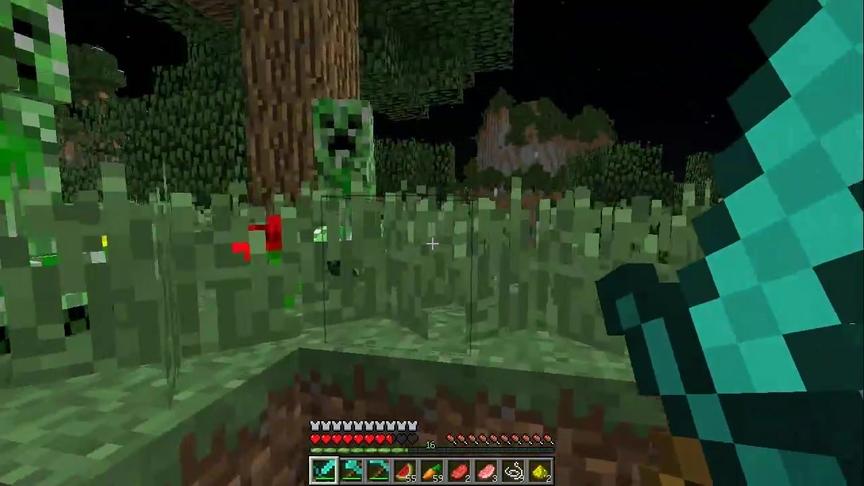 大海解说 我的世界版熊出没第4集 光头强偷菜僵尸天线宝宝围攻