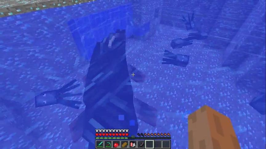 大海解说 我的世界钻石大陆生存Ep14 炸尿海王龙的苦力怕