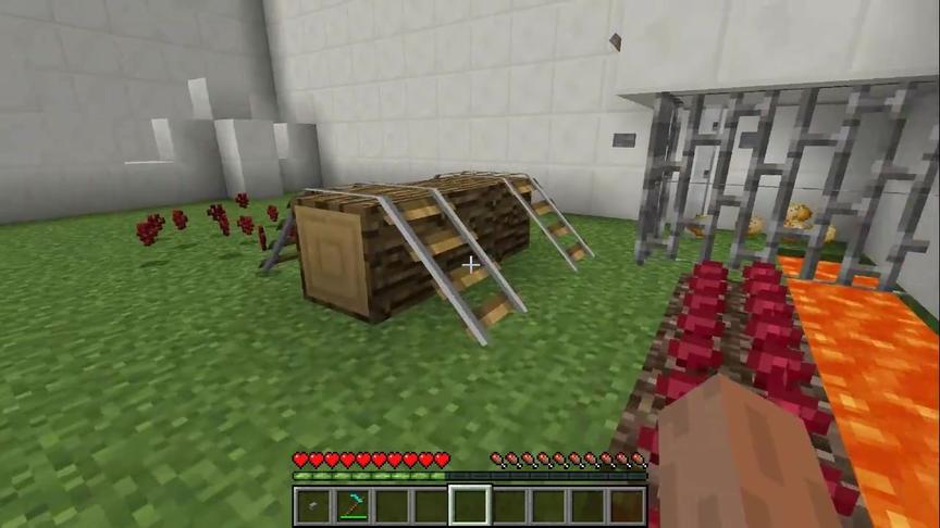 大海解说 我的世界minecraft 飞机坠落逃生解密