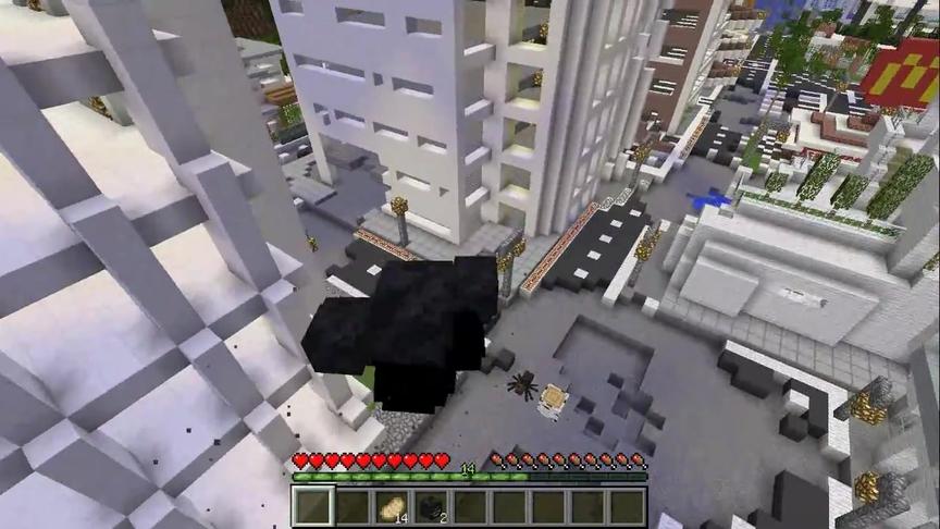 大海解说 我的世界我是凋零 屠虐村民吃僵尸