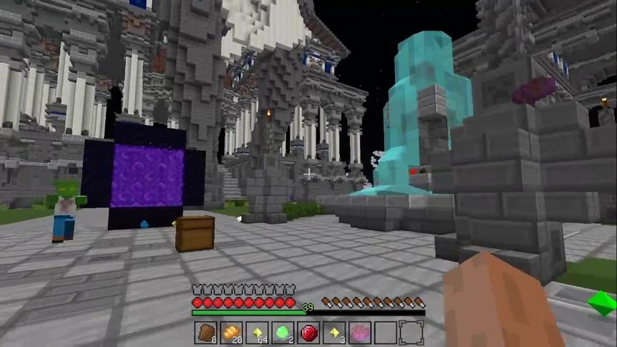 大海解说 我的世界我是him第10集 魔灵入侵开启地狱门