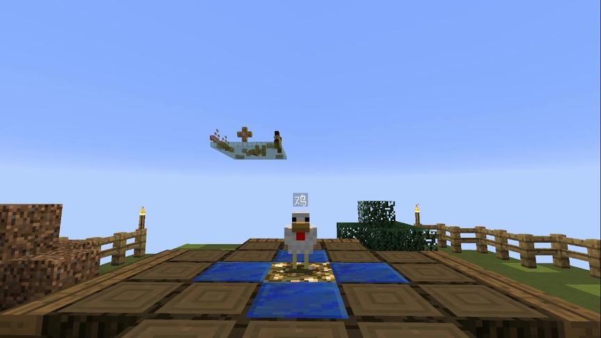 大海解说 我的世界 我是一只公鸡中的逗比鸡