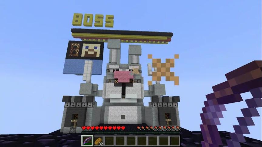 大海解说 我的世界 保卫萝卜战邪恶圣诞老人