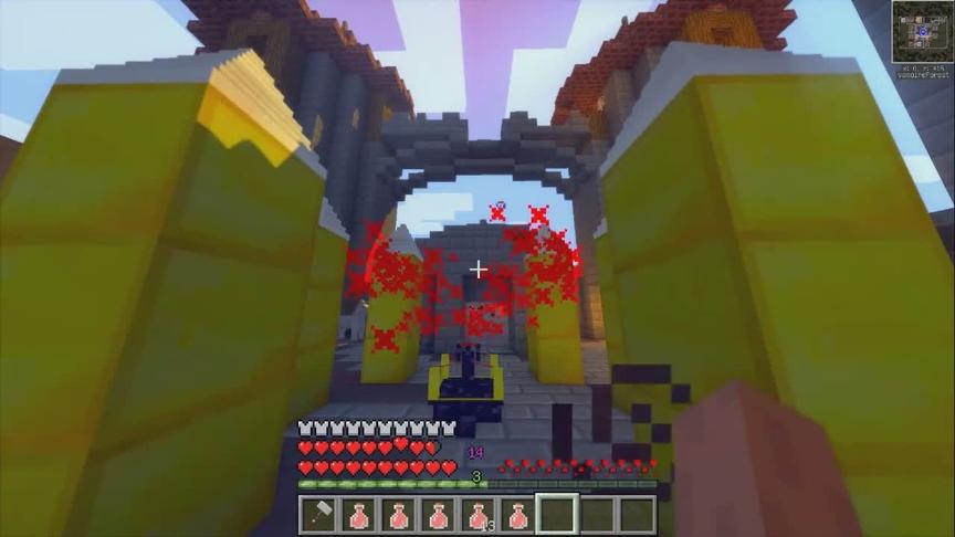 大海解说 我的世界 雷神救赎战鬼堡吸血鬼王