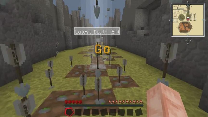 大海解说 我的世界1.8搞笑小游戏 铁头功