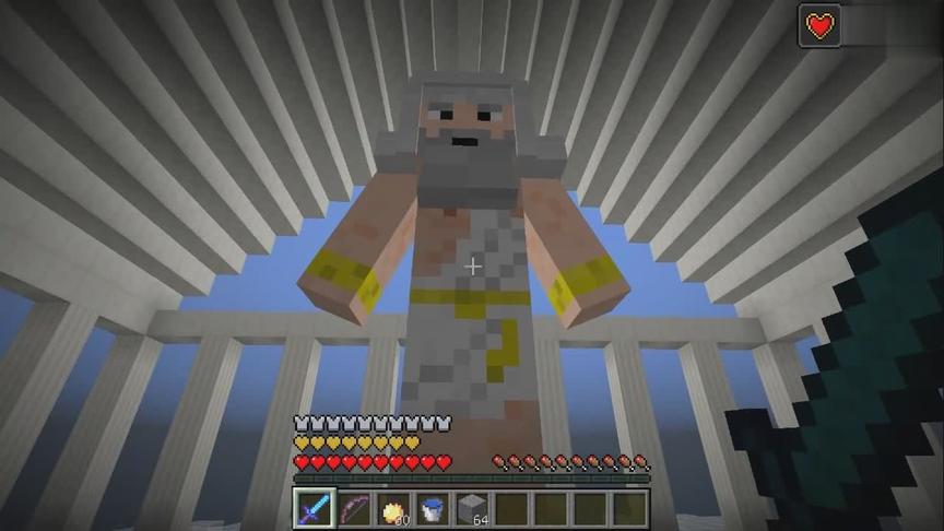 大海解说 我的世界1.9 逗比海激战宙斯神