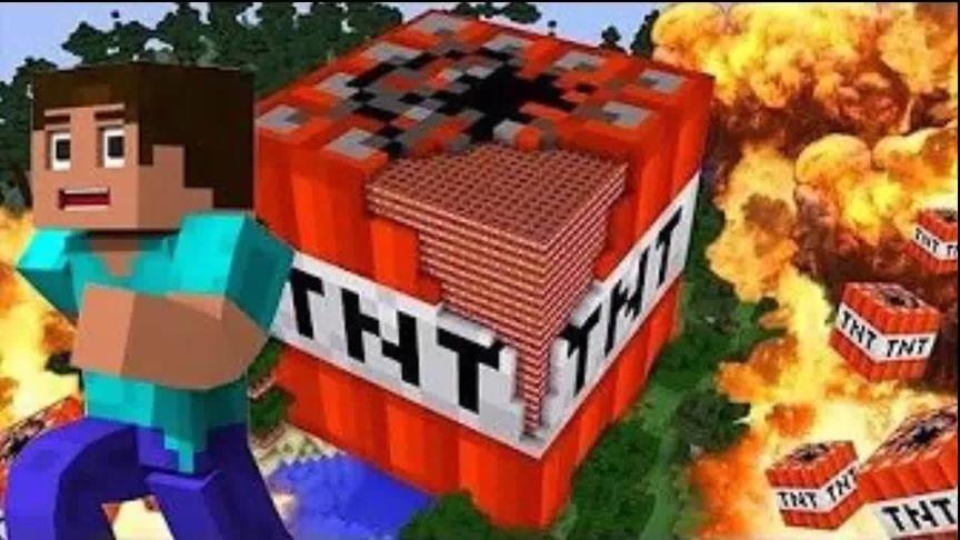 大海解说 我的世界minecraft tnt逗比屋解谜逃生