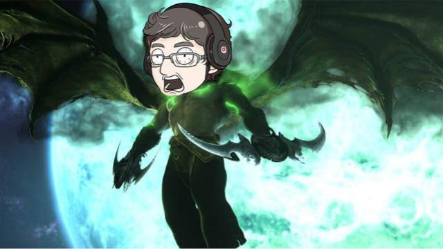 终于在魔兽世界里玩恶魔猎手了