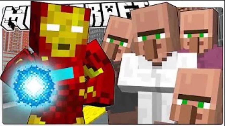 大海解说 我的世界minecraft 钢铁侠战偷袭叛军