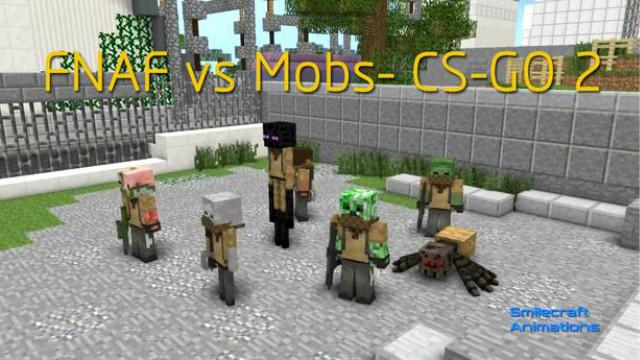 MC动画，CS GO第2局，小黑怒杀僵尸队友