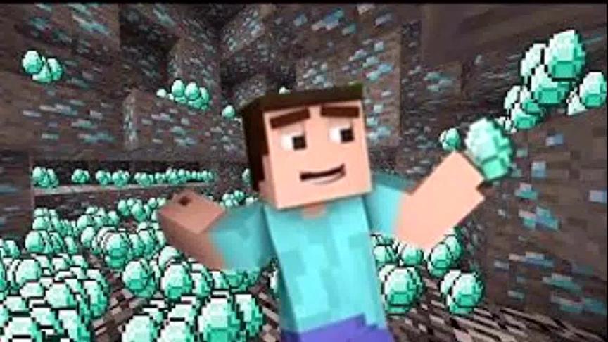 大海解说 我的世界minecraft 史蒂夫钻石大盗解密