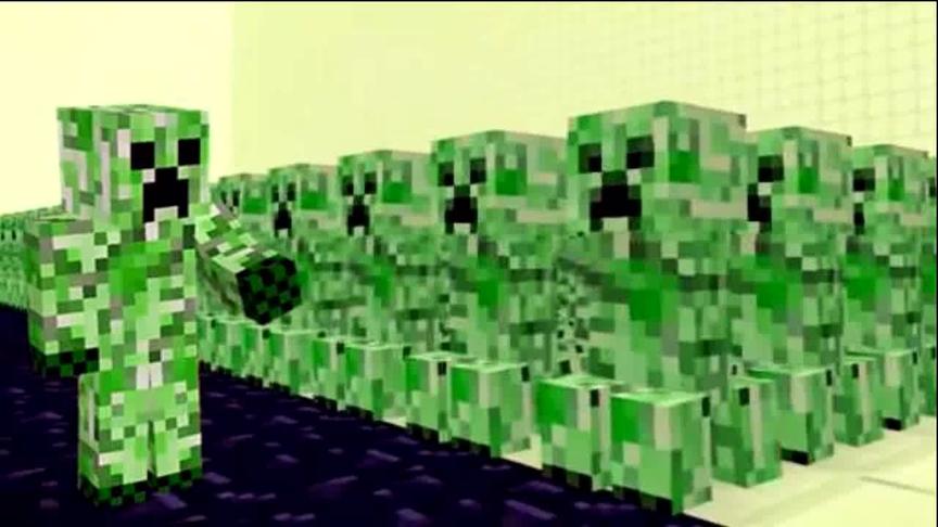 大海解说 我的世界minecraft 进攻邪恶苦力怕工厂