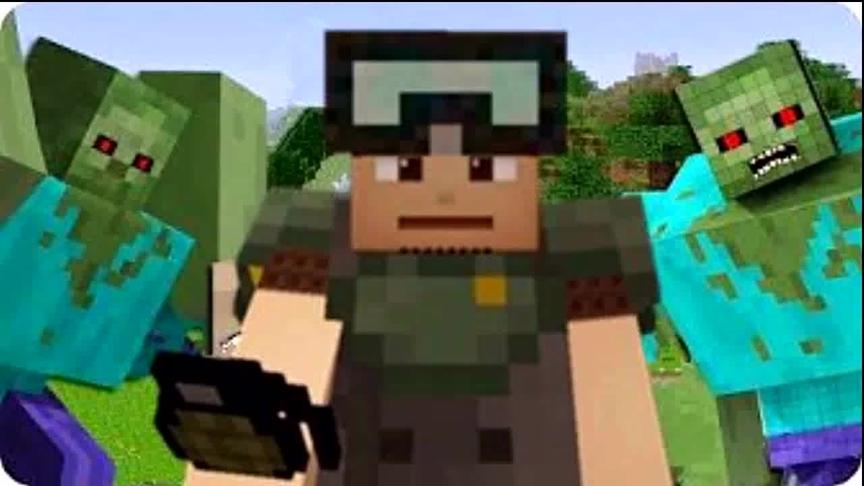 大海解说 我的世界minecraft 史蒂夫特工攻打僵尸炮楼