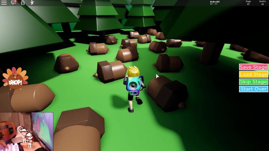 roblox“拯救火鸡汤姆”波波仔解说：为了救一只火鸡还要翻山越岭