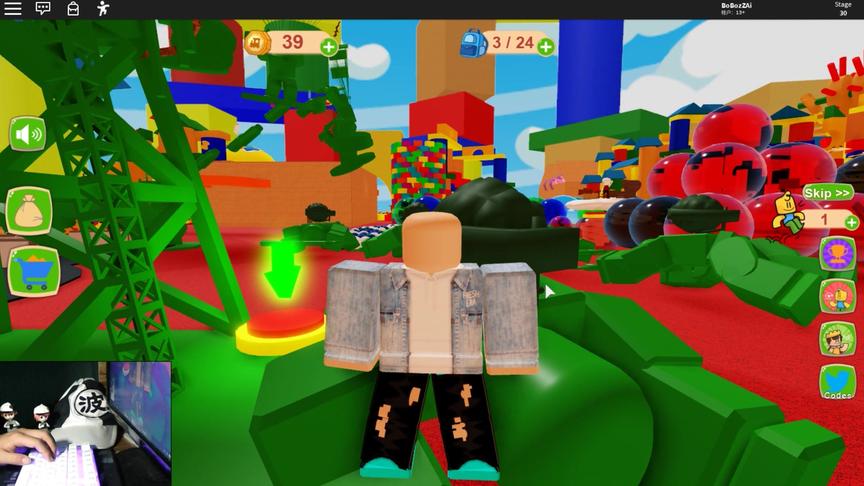 roblox“逃离玩具乐园”波波仔解说：来到玩具乐园我的脸都没了！