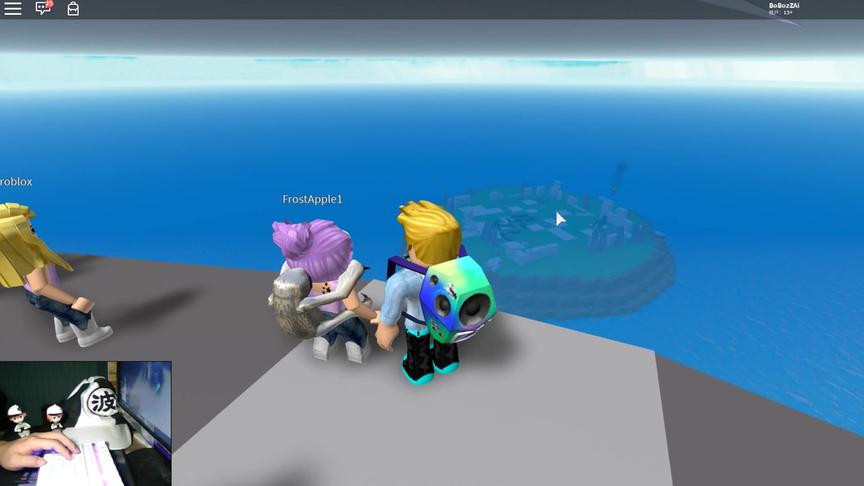 roblox“自然灾害模拟器”波波仔解说：新灾害洪水！把整个岛淹了