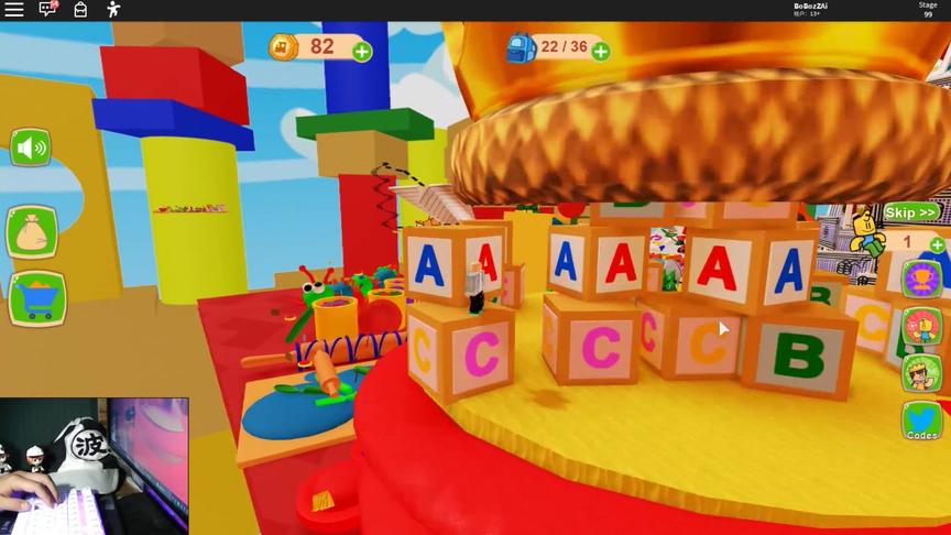 roblox“逃离玩具乐园5”波波仔解说：终于100关的逃生游戏通关了