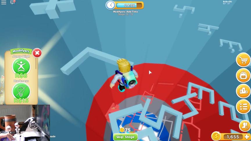 roblox“攀登时刻”波波仔解说：这么丧心病狂的爬楼游戏第一次见