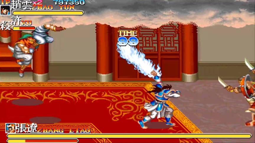 童年梦想成真记，手中永远有草薙，三国通关太容易