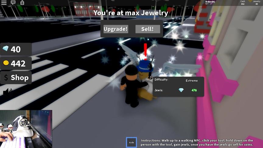Roblox小偷模拟器：把刀架在你面前！这哪是偷简直是明抢！