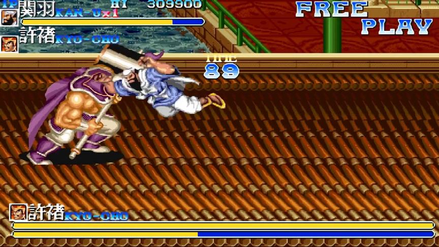 街机三国志，没有小兵只打BOSS，单挑还没怕过谁