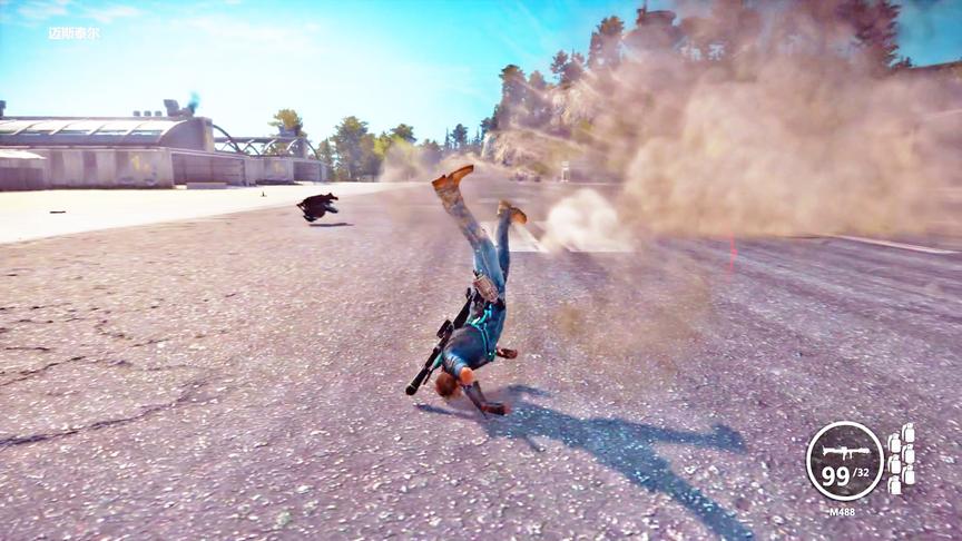 正当防卫3：这次玩摩托车漂移，摔得是最惨的！