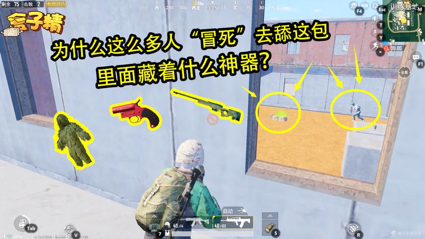 刺激战场：为什么多人“冒死”去舔这包，里面到底藏着什么神器？