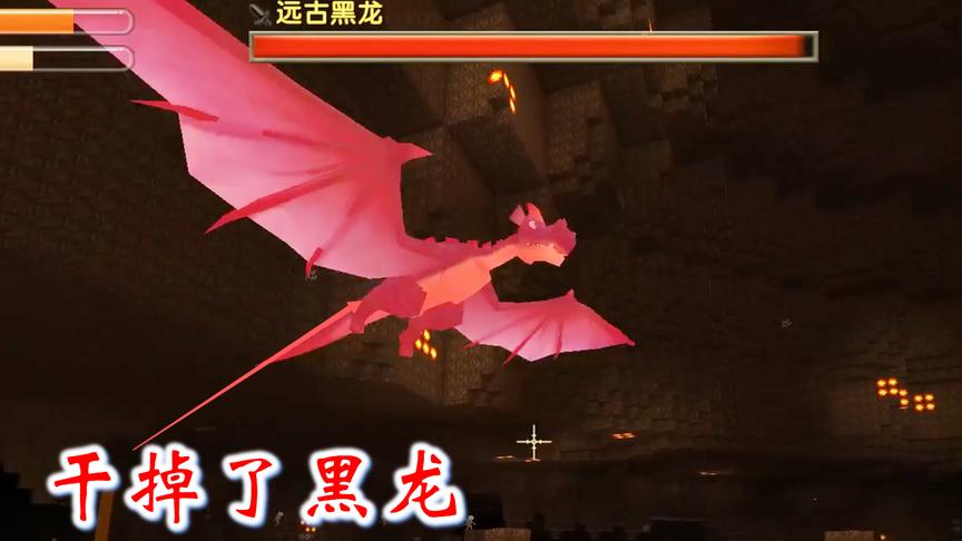 迷你世界联机高级生存148：没有武器装备，猪小妹就拉我去干黑龙