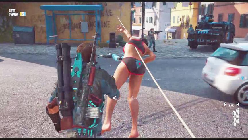 正当防卫3：在路人的屁股上按上几个引爆弹结果会怎样