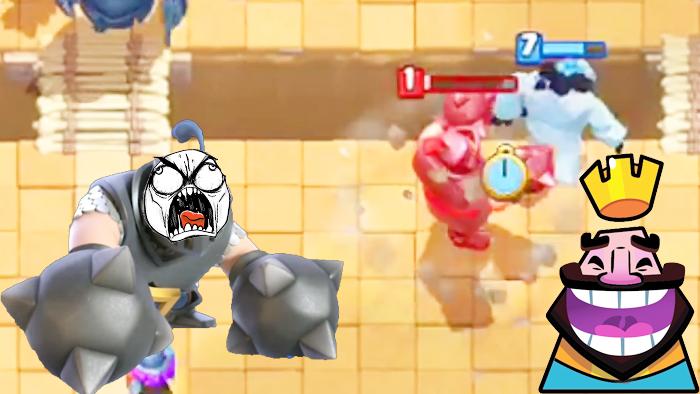 这么戏弄超级骑士你们良心不痛吗？《皇室战争》搞笑时刻