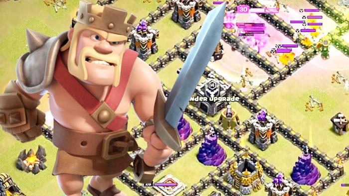 《部落冲突》很难打3星的9本部落战基地阵型，可防任何阵容推进