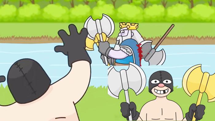 《皇室战争》搞笑动画之飞斧屠夫VS皇家幽灵